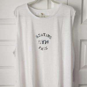 NWT: Shape Physique Hi Lo Tank Size 3X